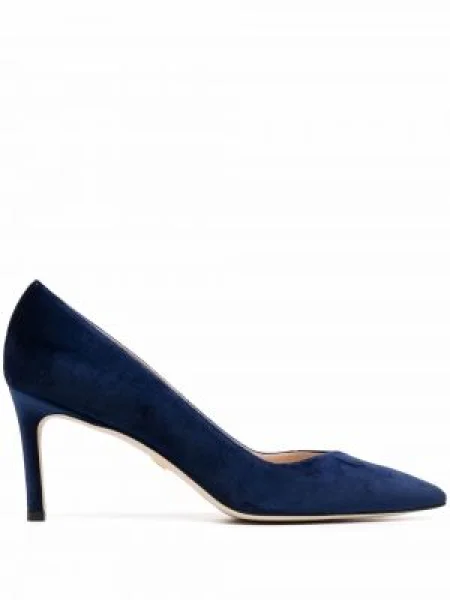 Pantofi cu toc Stuart Weitzman de catifea