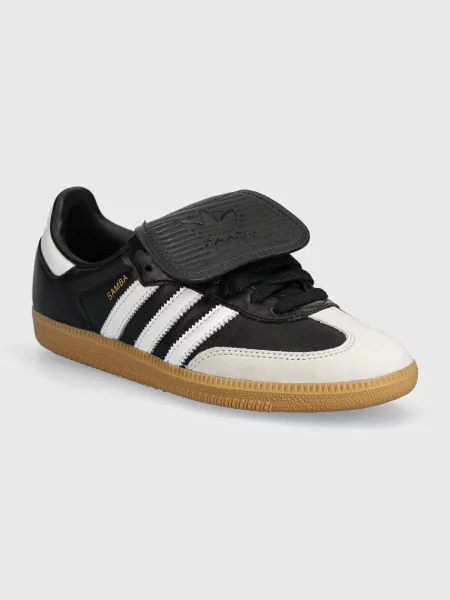 Usnjene superge adidas Originals Samba LT črna