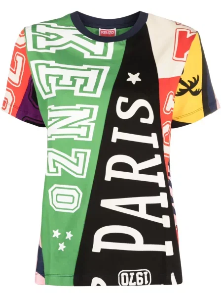 Tricou Kenzo cu imagine verde