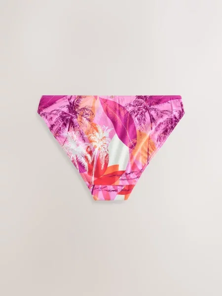 Next Bikinové nohavičky / homárová / svetloružová / svetločervená fialová