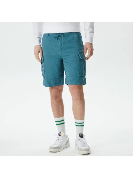 Lacoste Bermudy niebieskie