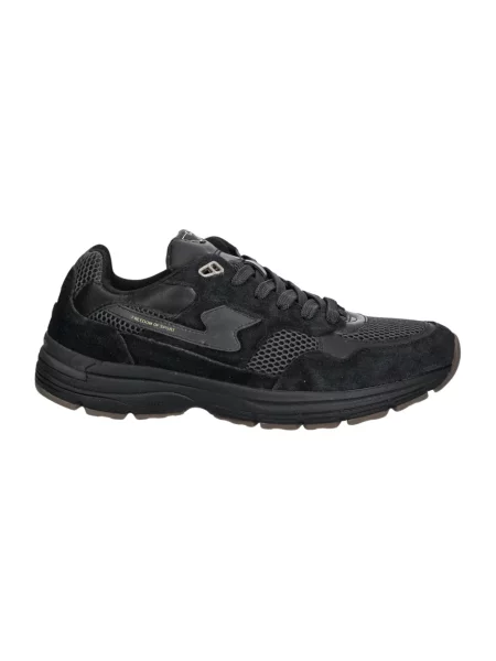Sneakersy S.w.c Stepney Workers Club zamszowe czarne