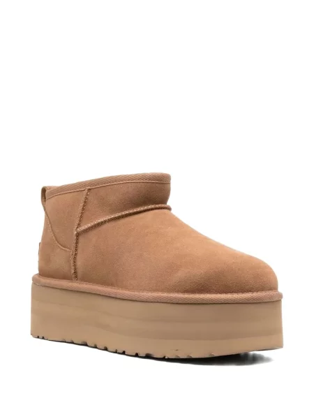 Botine Ugg cu platformă maro