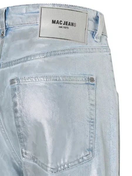 Decupat blugi cu picior larg Mac Jeans albastru