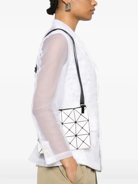 Geantă Bao Bao Issey Miyake alb