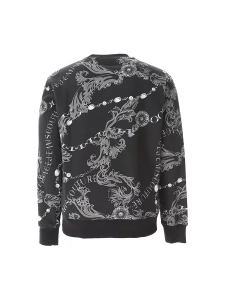 Bluza Versace Jeans Couture z nadrukiem czarna