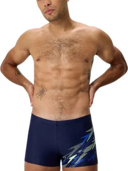 Spodenki pływackie Speedo Medley Logo Aquashort niebieskie