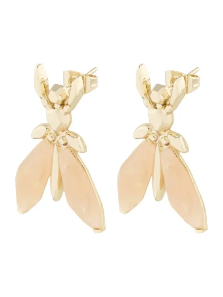 PATRIZIA PEPE Uhani zlata bež