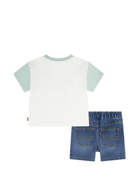 Szorty dziecięce Levi's niebieskie