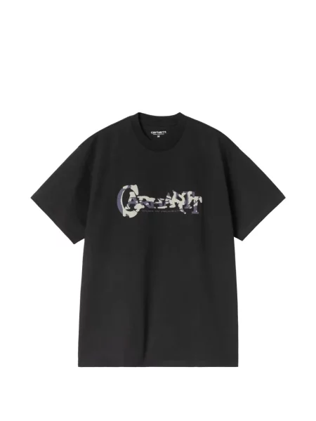 Marškinėliai Carhartt Wip juoda