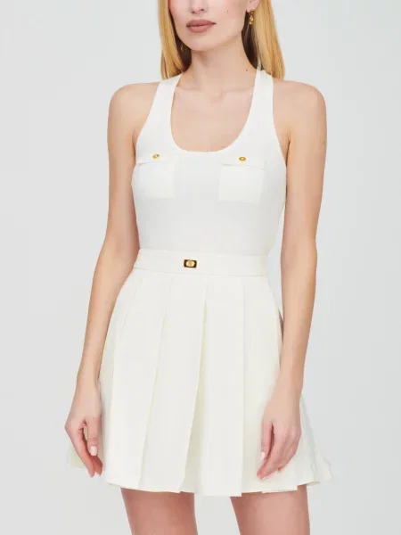 Сукня Elisabetta Franchi бежева