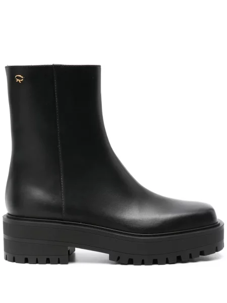 Botine Gianvito Rossi din piele negru