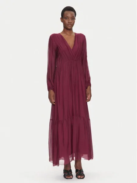 Платье Dixie бордовое