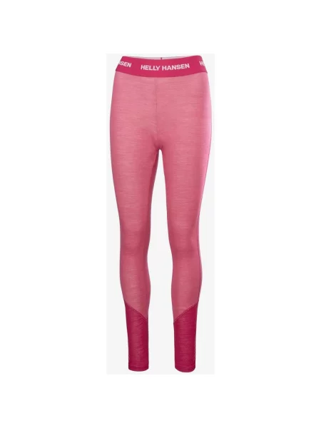 Długie legginsy Helly Hansen Lifa Merino Midweight fuksja XS różowy