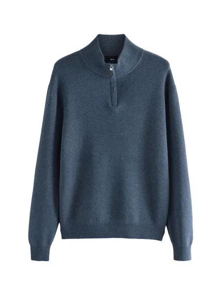 Next Pulover albastru