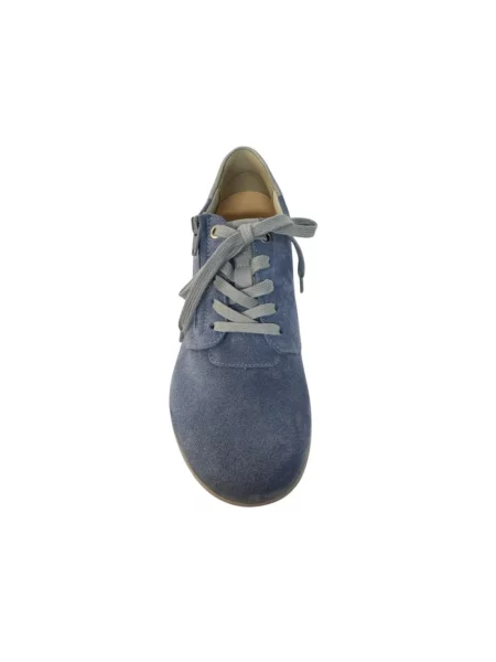 Sneakersy Hartjes zamszowe niebieskie