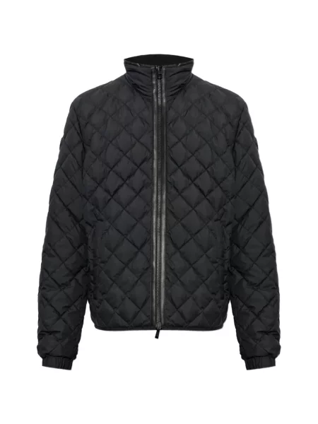 Matlasat geacă cu puf Moncler negru