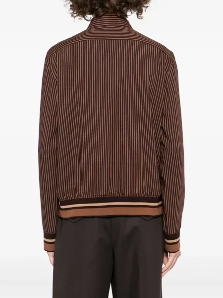 Geacă Paul Smith cu dungi maro