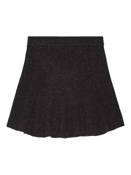 Fusta mini Ganni gri