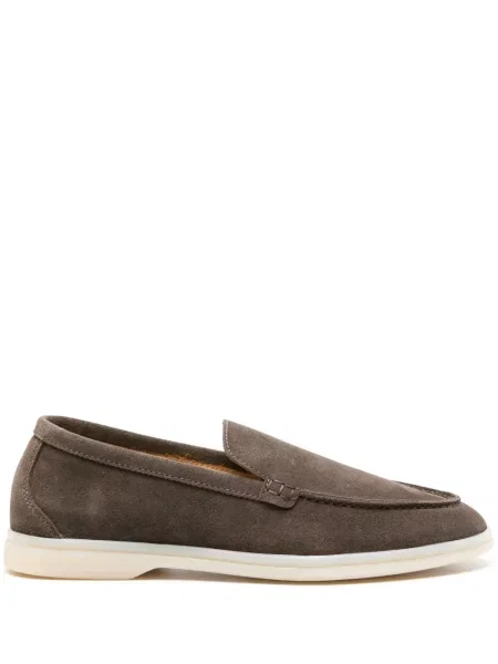 Pantofi loafer Scarosso din piele de căprioară