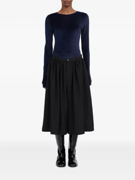 Pantaloni scurți Mm6 Maison Margiela negru