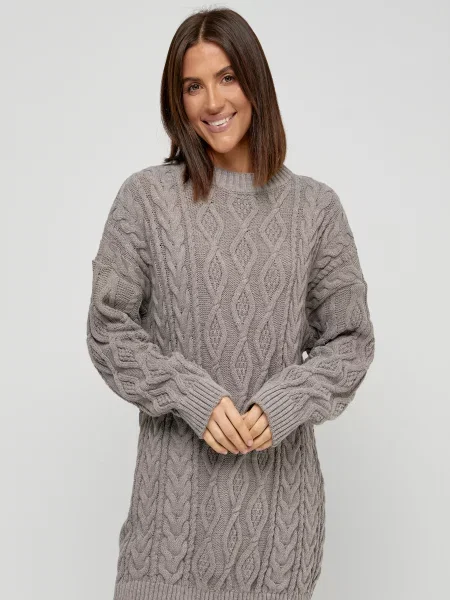 Туніка MarSe світло-коричневий вовна/поліестер коричнева