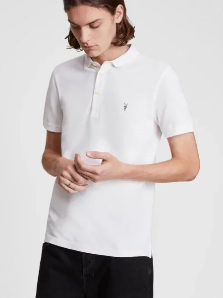 AllSaints – Polo REFORM SS POLO biała