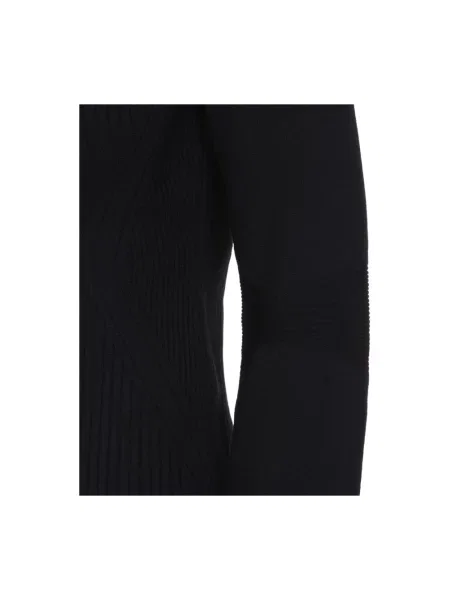 Sweter Moncler wełniany czarny