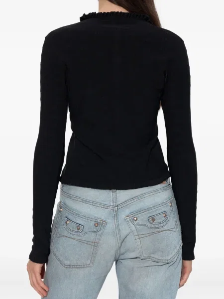 Cardigan Balenciaga cu funde negru