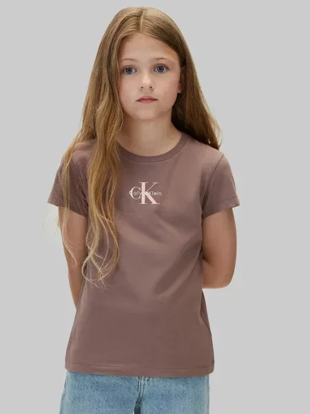 Calvin Klein Jeans тениска за деца от 2 броя розово
