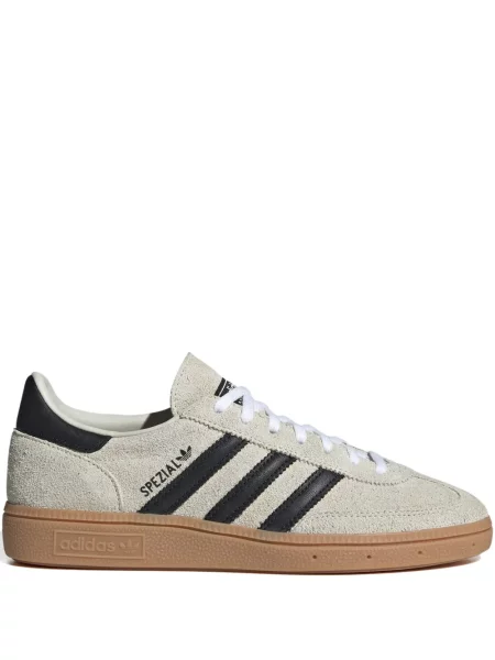 Dryžuotos nėriniuotos sportbačiai Adidas Spezial su raišteliais