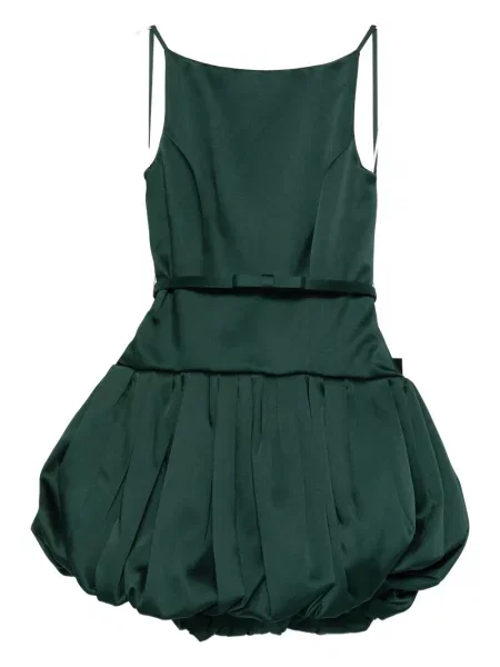 Rochie mini Retrofete de costum verde