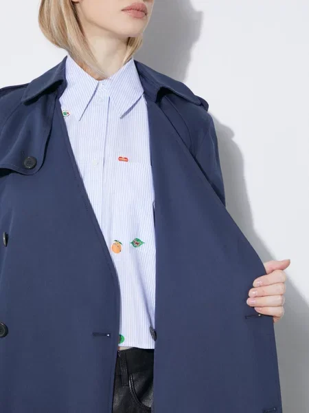 Тренч Kenzo синий
