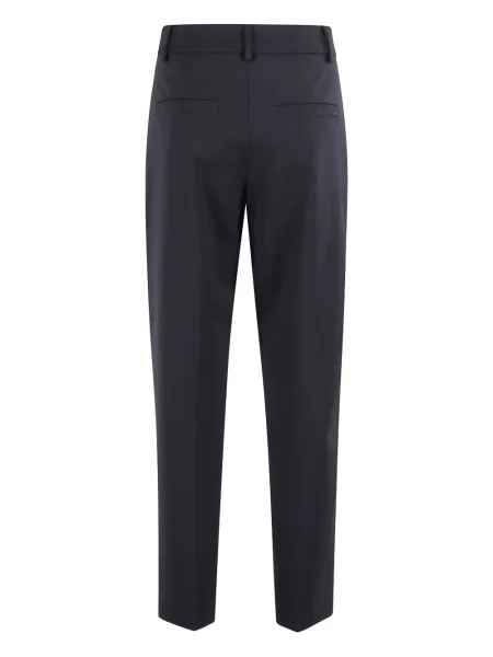 Pantaloni Seventy fără toc albastru