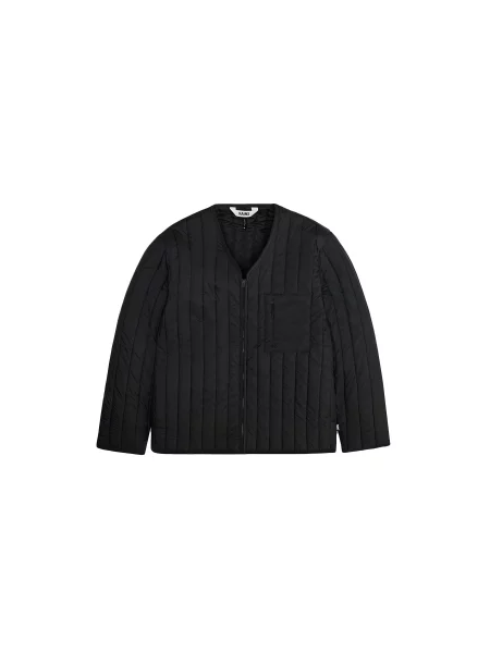 Rains Banja Liner Jacket Mężczyźni Kurtki Rains Size: XS czarny