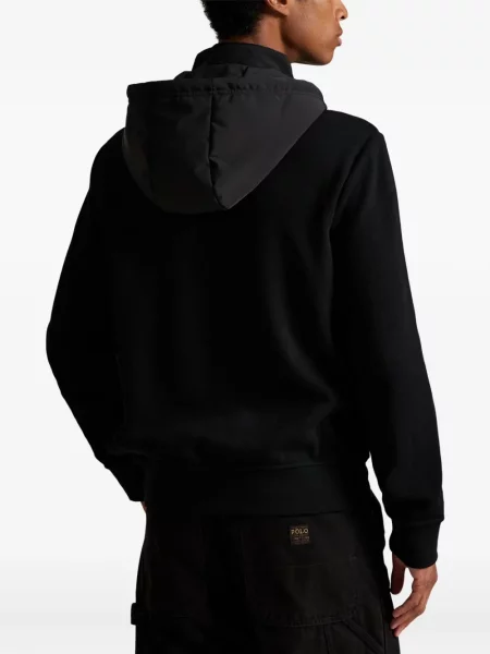 Μικρός κασκέτο Polo Ralph Lauren με χαμηλή μέση υφαίνω διαγωνίως πράσινο