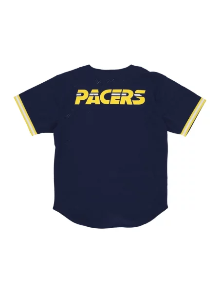 Koszula Mitchell & Ness z siateczką niebieska