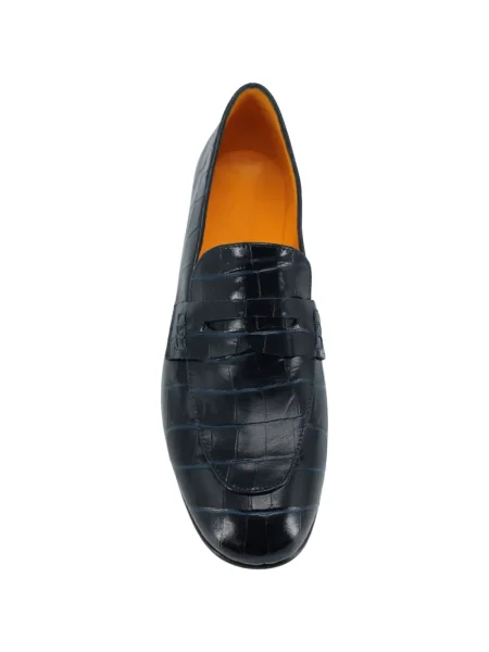 Pantofi loafer Madison.maison din piele albastru