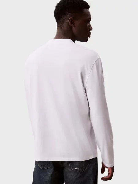 Класичний лонгслів Calvin Klein білий