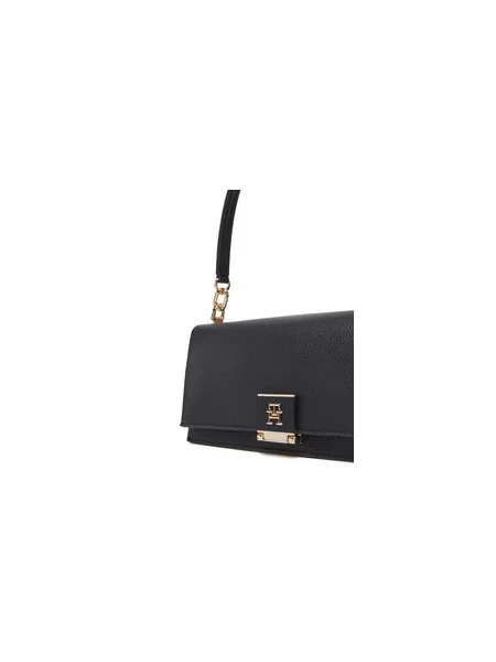 TOMMY HILFIGER Torba za čez ramo črna