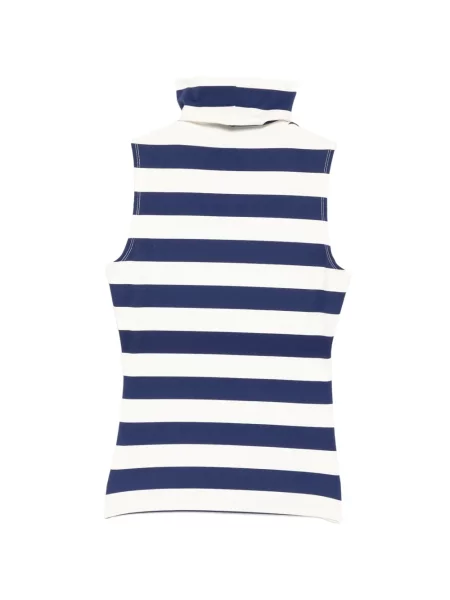 Top Cynthia Rowley fără mâneci albastru