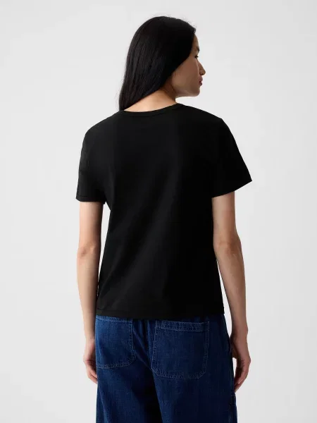 Tricou Gap retro negru