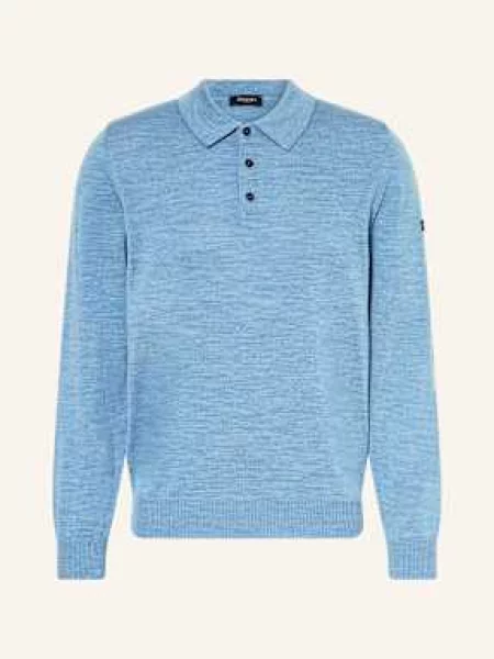 Maerz Muenchen Koszulka Polo Z Dzianiny blau niebieska