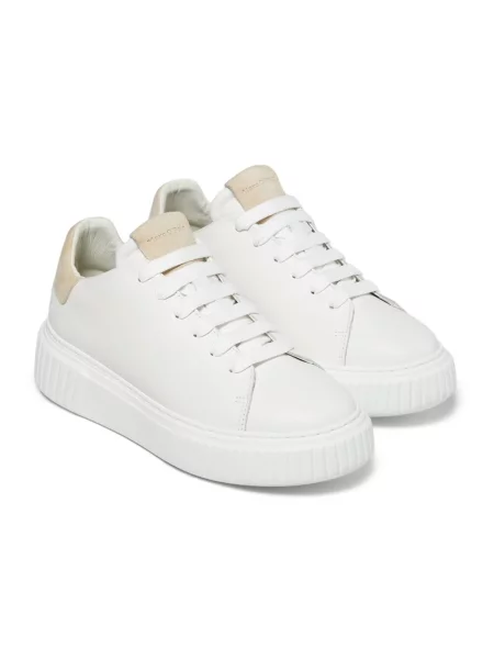 Sneakersy Marc O'polo skórzane białe