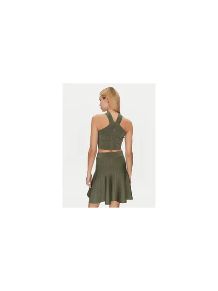 Guess Marškinėliai Slim Fit žalia