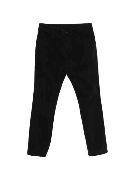 Pantaloni James Perse din țesătură twill cu 5 buzunare negru