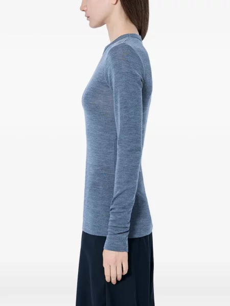 Tricou Róhe tricotate gri