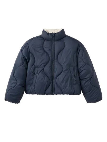 MANGO KIDS Geacă de primăvară-toamnă ROMA safir