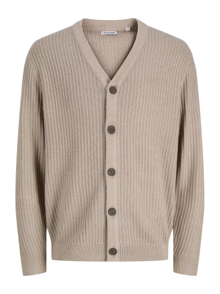 JACK & JONES Kardigan JJSAGE' béžová