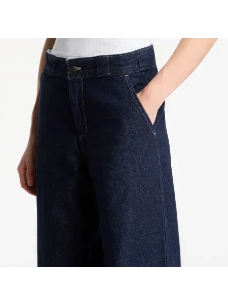 Бизнес дънки с широки крачоли Dickies синьо
